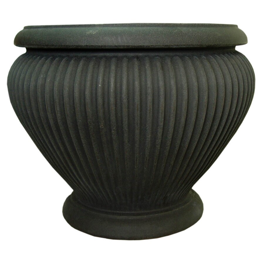 Southern Patio 14 1 2 H X 18 W D Plastic Urn At Com Southern Patio 14 1 2 H X 18 W D Plastic Urn