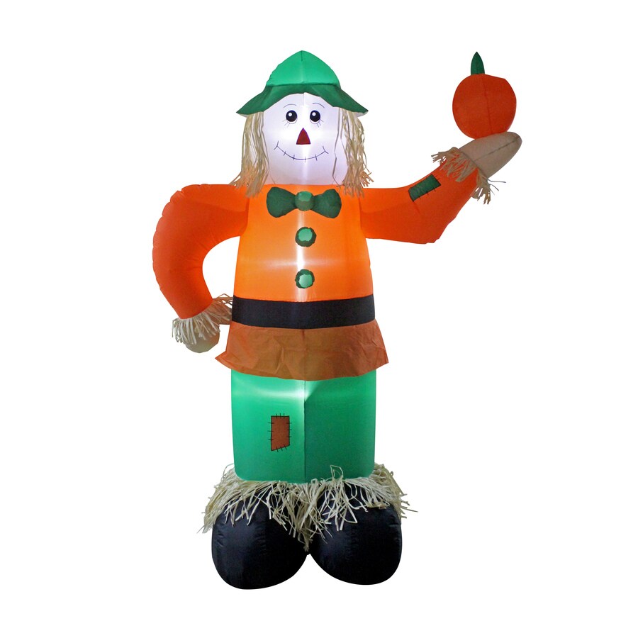 Holiday Living 6.89ft x 4.92ft Animatronic Lighted Scarecrow