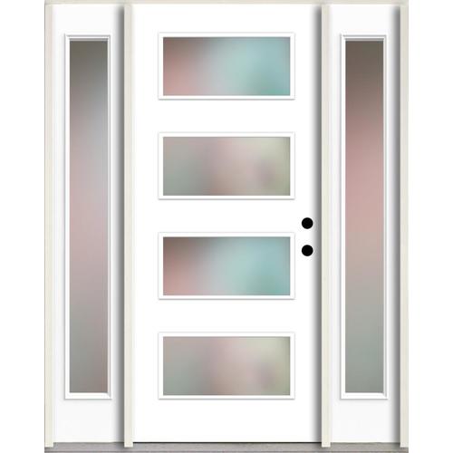 Reliabilt Spotlights Full Lite Frosted Glass Left Hand Inswing