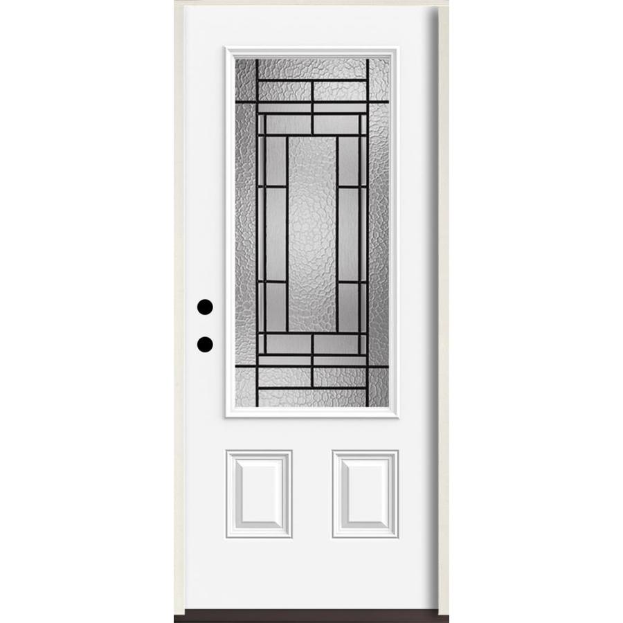 Reliabilt Pembrook 3 4 Lite Decorative Glass Right Hand Inswing