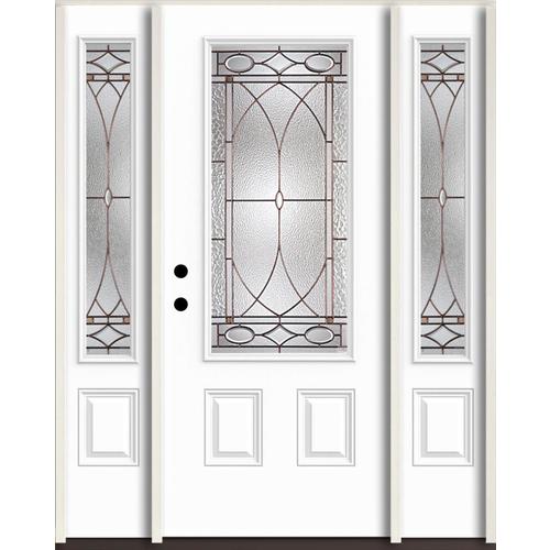 Reliabilt Hutton 3 4 Lite Decorative Glass Right Hand Inswing