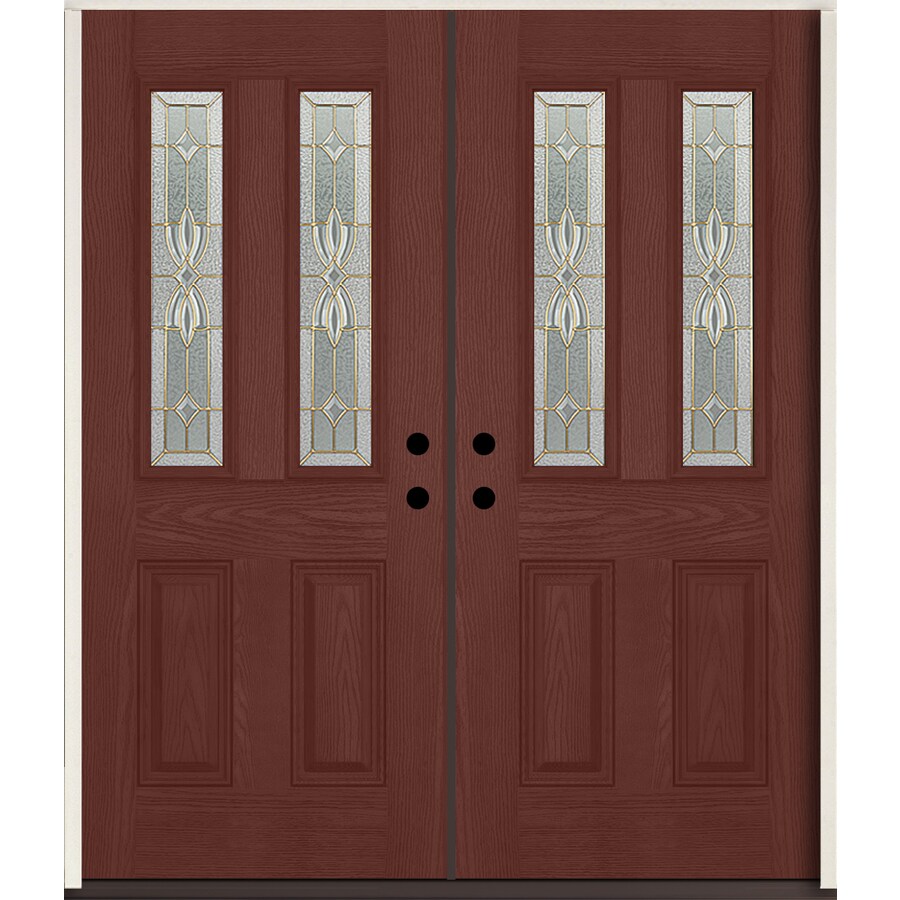 Reliabilt Laurel Twin Lite Decorative Glass Right Hand Inswing