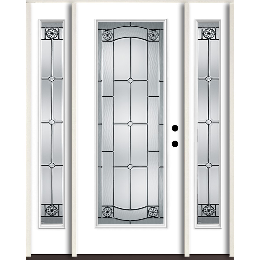 Reliabilt Elan Full Lite Decorative Glass Left Hand Inswing Modern