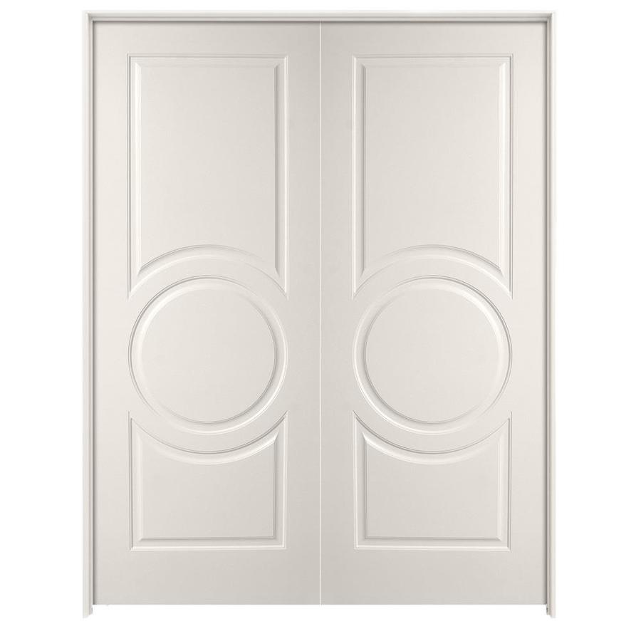 Millennium Collection Encore White 3 Panel Square Solid Core Mdf