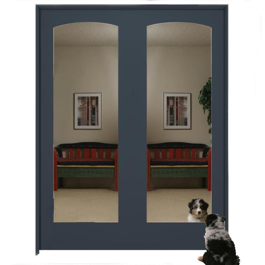 Millennium Collection Ovation Slate Solid Core Mirrored Gl Mdf Millennium Collection Ovation Slate Solid Core Mirrored Gl Mdf Double Pre Hung Door Common 60 In X 80 Actual 61 375 81 6875
