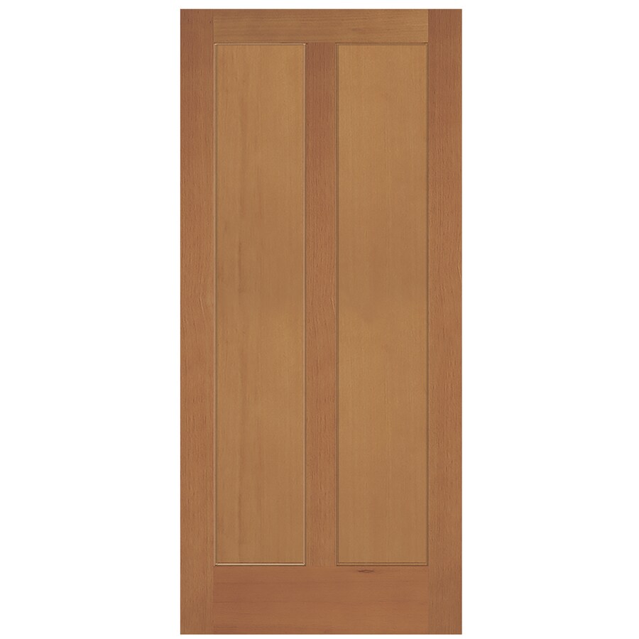 SIMPSON Brown Solid Core Wood Slab Door 28in x 80in; Actual