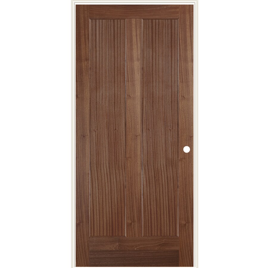 Simpson Brown Solid Core Wood Hardwood Pre Hung Door Common 28