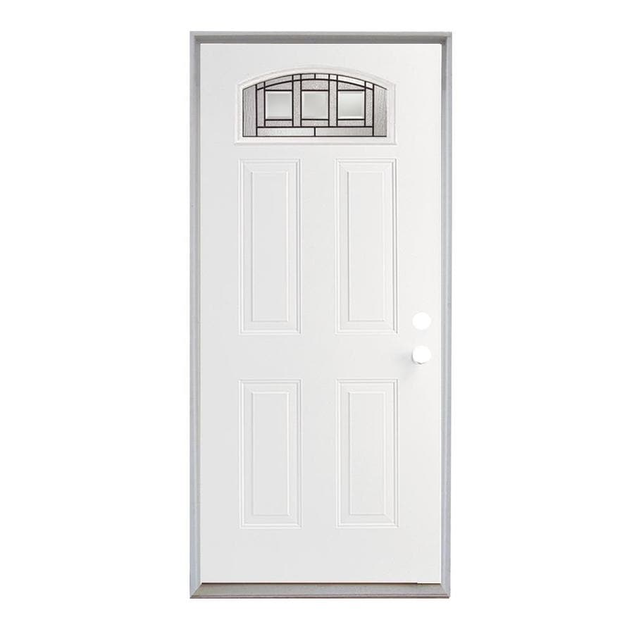Reliabilt Center Arch Lite Entry Doors At Lowes Com