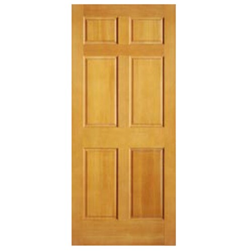 ReliaBilt 30" x 80" 6-Panel Solid Wood Core Interior Slab Door at Lowes.com