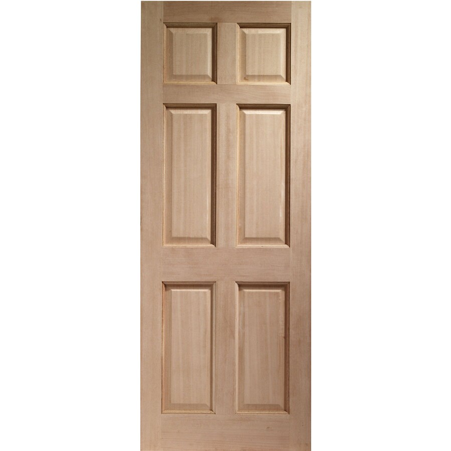 Reliabilt 32 X 80 6 Panel Solid Wood Left Hand Interior Single