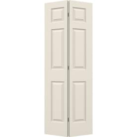 Reliabilt Interior Doors At Lowes Reliabilt Colonist White 6 Panel Molded Composite Bifold Door Common 24 In