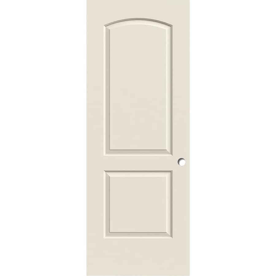 Reliabilt White 2 Panel Round Top Hollow Core Molded
