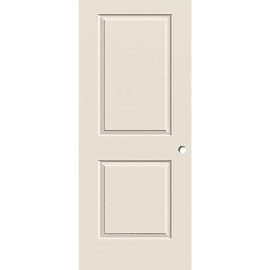 Reliabilt White 2 Panel Square Hollow Core Molded Composite Slab