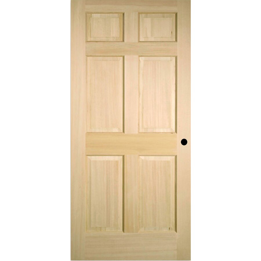 Reliabilt Prehung 6 Panel Fir Interior Door Common 30 In X 80 In