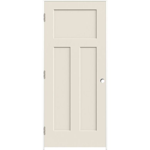 Reliabilt Prehung Hollow Core 3 Panel Craftsman Interior Door