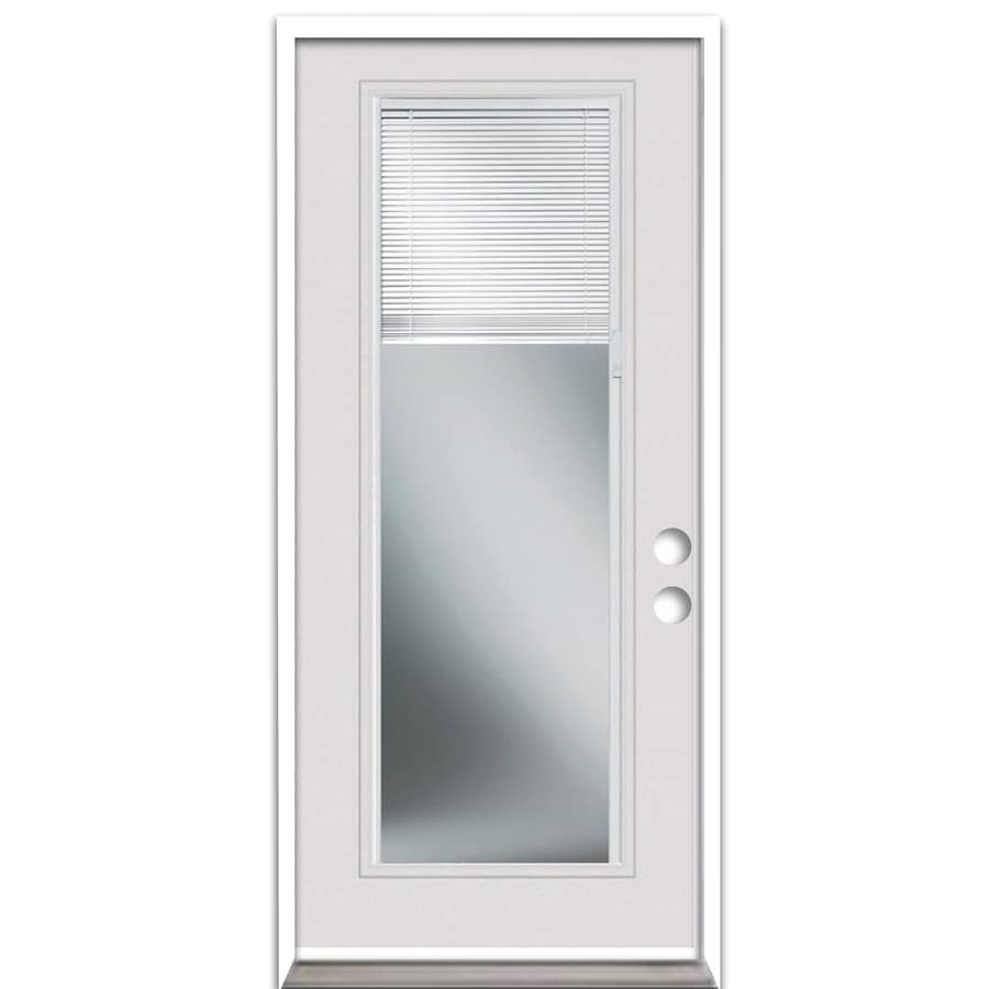 Shop Reliabilt Full Lite Blinds Between The Glass Left Hand Inswing