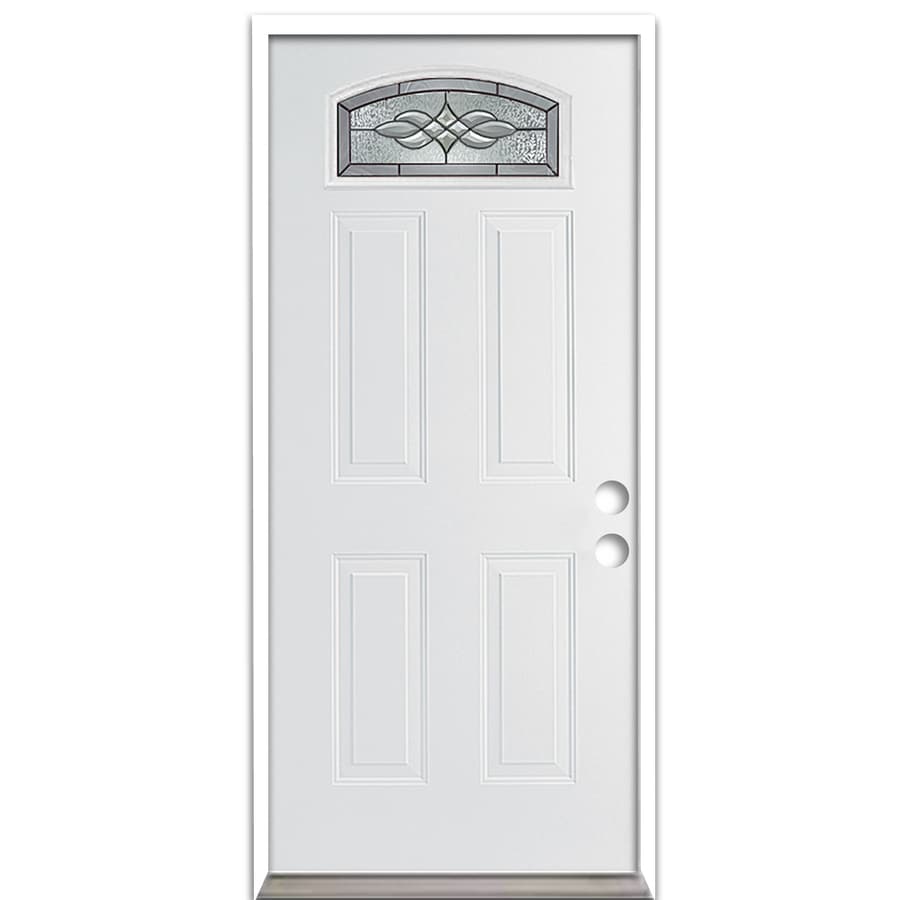 Reliabilt Hampton 1 4 Lite Decorative Glass Left Hand Inswing