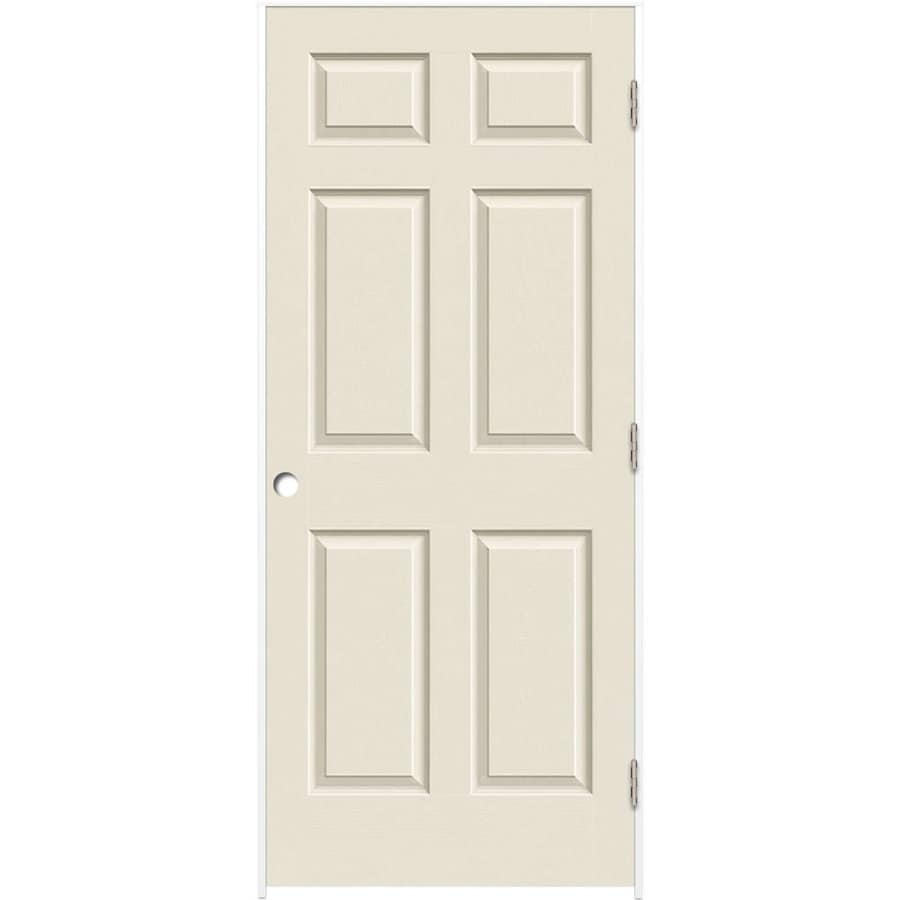 Reliabilt Prehung Solid Core 6 Panel Interior Door Common