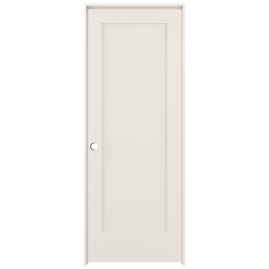 Reliabilt Primed 1 Panel Solid Core Wood Pine Pre Hung Door