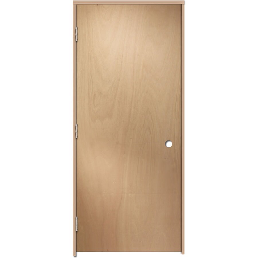 Reliabilt Prehung Hollow Core Flush Lauan Interior Door Common