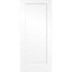 Barn Doors At Lowes Reliabilt White Primed 1 Panel Mdf Barn Door Common 36 In X
