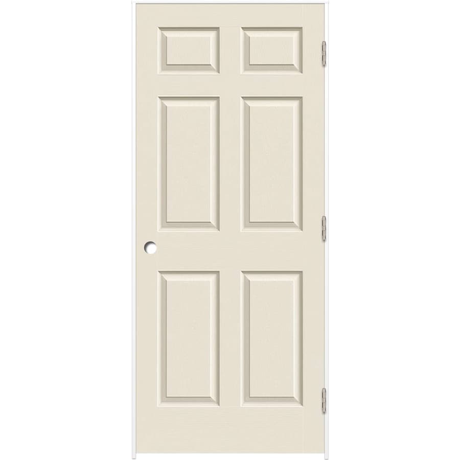 Reliabilt Primed 6 Panel Hollow Core Molded Composite Pre Hung