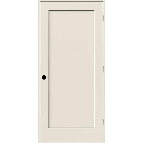 Reliabilt Primed 1 Panel Hollow Core Wood Pre Hung Door Common 28 In X 80 In Actual 29 375 In X 81 3125 In At Lowes Com