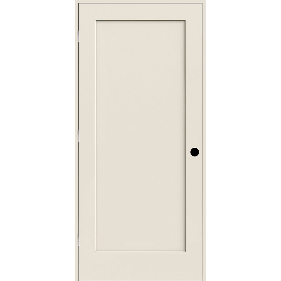 Reliabilt Primed 1 Panel Hollow Core Wood Pre Hung Door Common