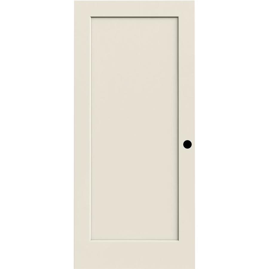 Reliabilt White 1 Panel Hollow Core Molded Composite Slab Door