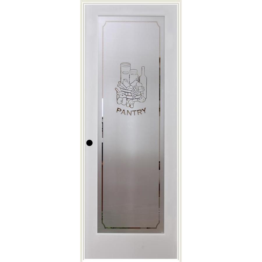 Reliabilt White 1 Panel Solid Core Frosted Gl Wood Pine Reliabilt White 1 Panel Solid Core Frosted Gl Wood Pine