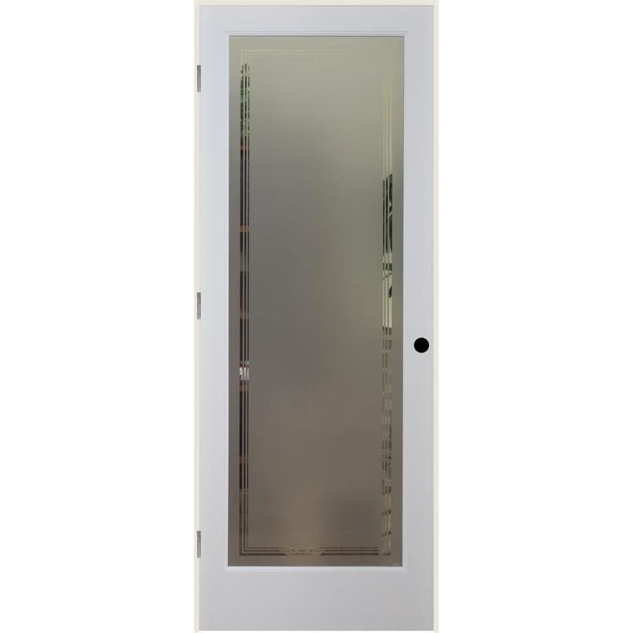 Reliabilt Hamilton Solid Core Frosted Glass Single