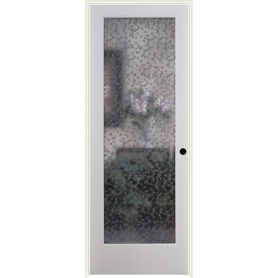 Reliabilt Ivy Solid Core Frosted Glass Single Prehung Interior Reliabilt Ivy Solid Core Frosted Glass Single Prehung Interior Door Common 36 In