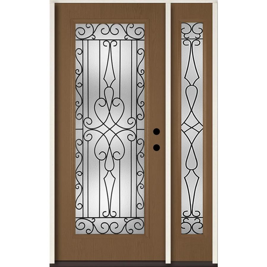 Reliabilt Wyngate Full Lite Decorative Glass Left Hand Inswing