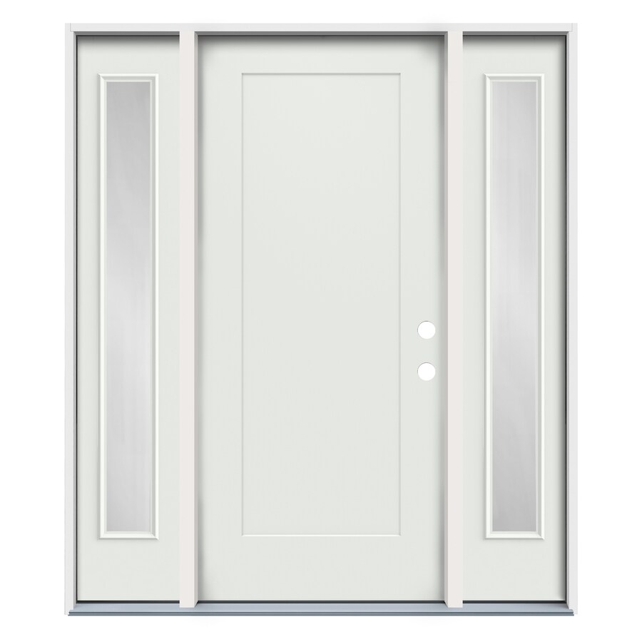 Reliabilt Full Lite Frosted Glass Right Hand Inswing Arctic White
