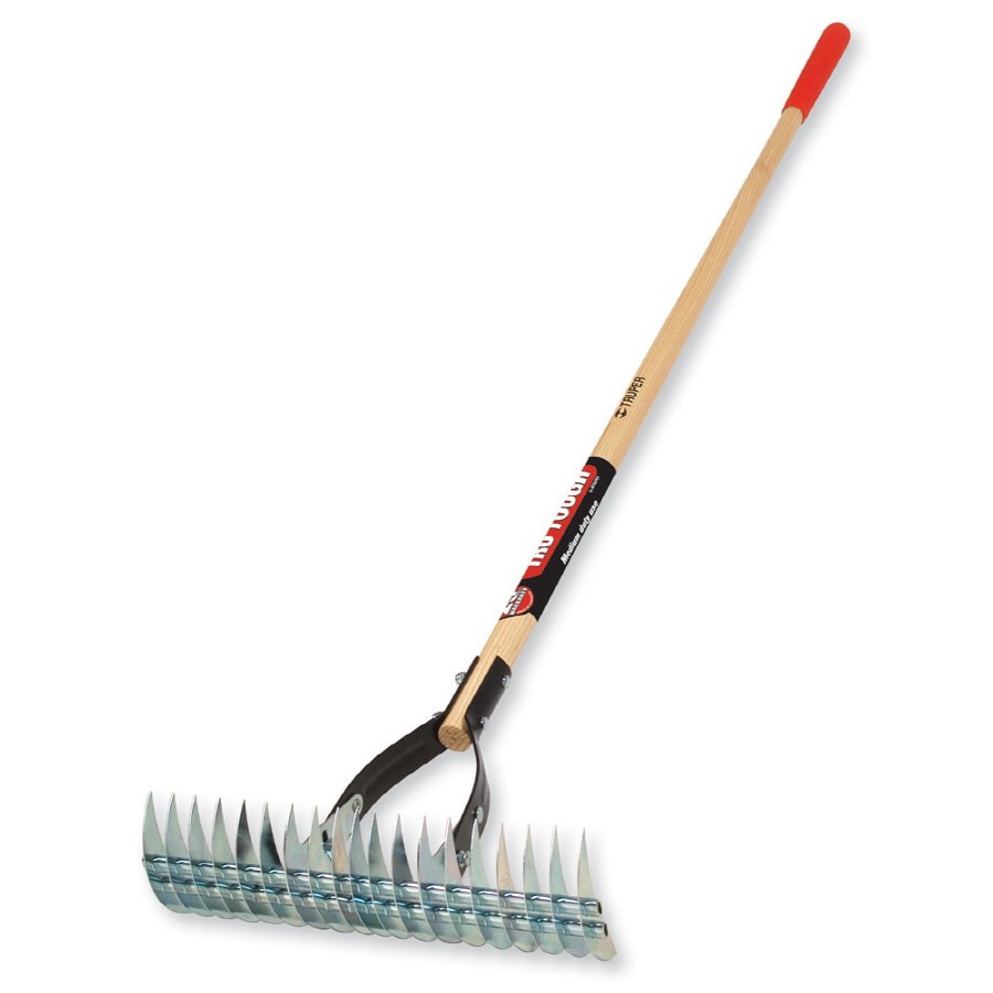 Small Metal Rake at Garden Equipment