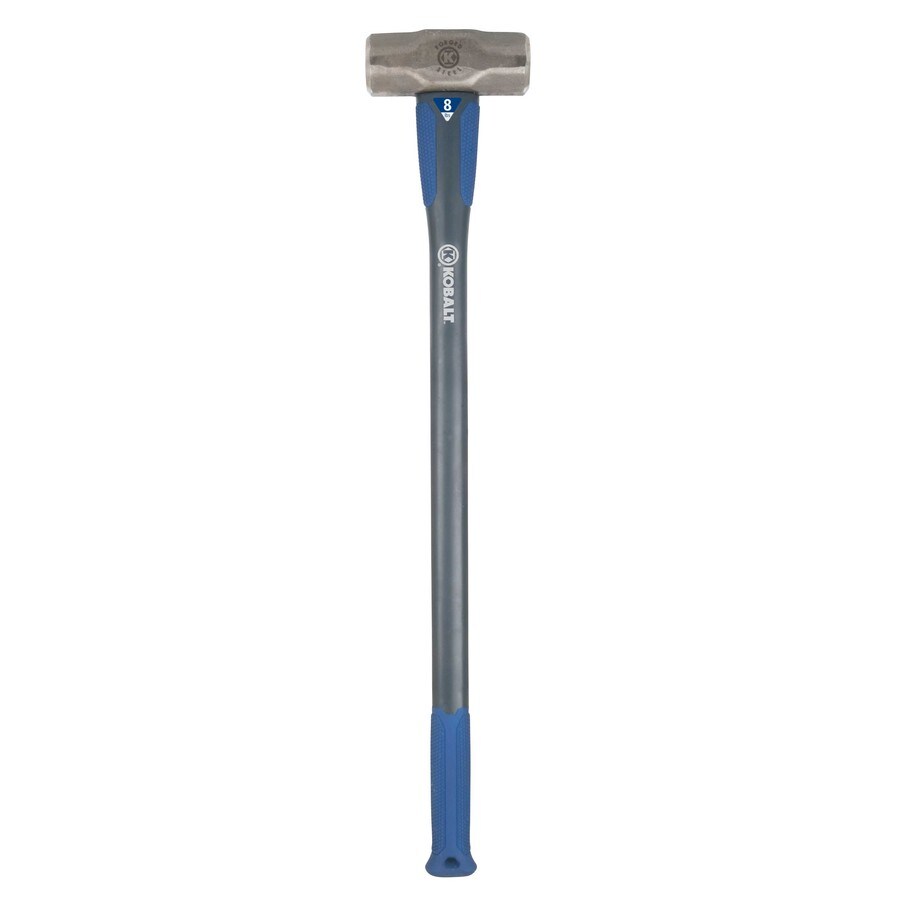 Kobalt 8lb Steel Sledge Hammer with 34in Fiberglass Handle at