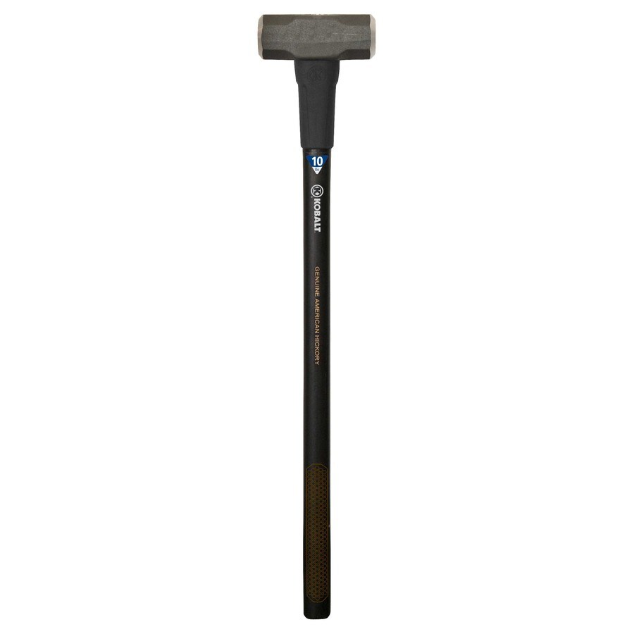 Kobalt 10lb Steel Head Wood Sledge Hammer in the Hammers department at