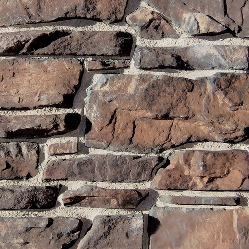Coronado Dakota Brown Faux Stone Veneer in the Stone Veneer department