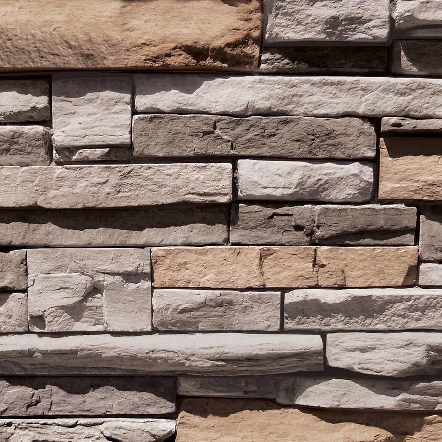 Shop Coronado Cape Cod Grey Faux Stone Veneer at