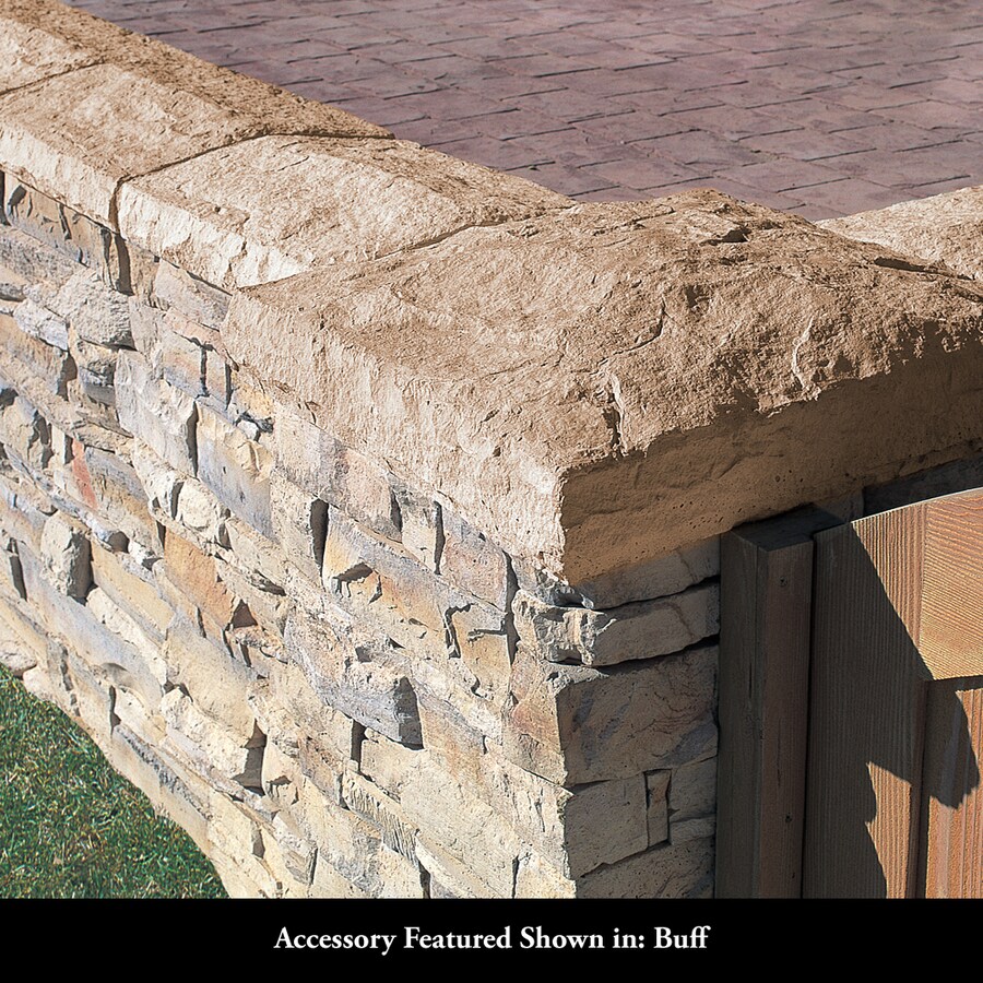 Coronado 12in x 18in Lompoc Stone Veneer Capstone at