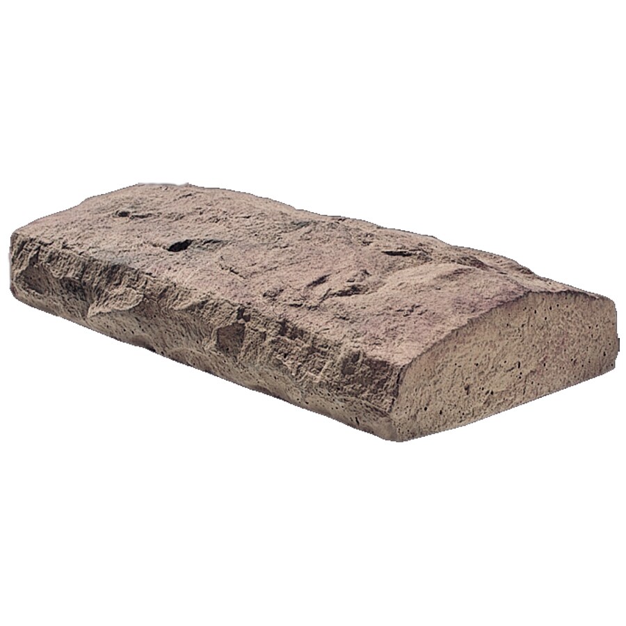 Coronado 12in x 18in Brownstone Stone Veneer Endcap at