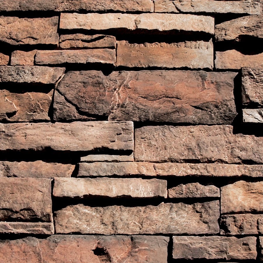 Coronado Stone Products Ledgestone 100-sq ft Brookside ...