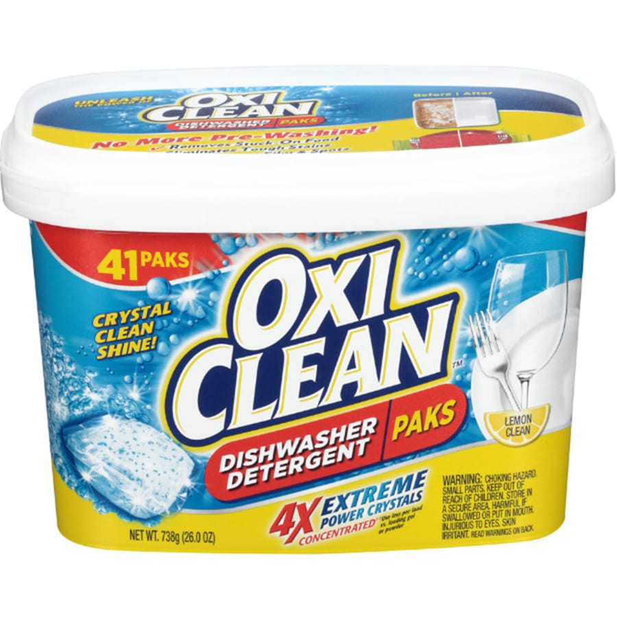 OxiClean 41Count Lemon Dishwasher Detergent at