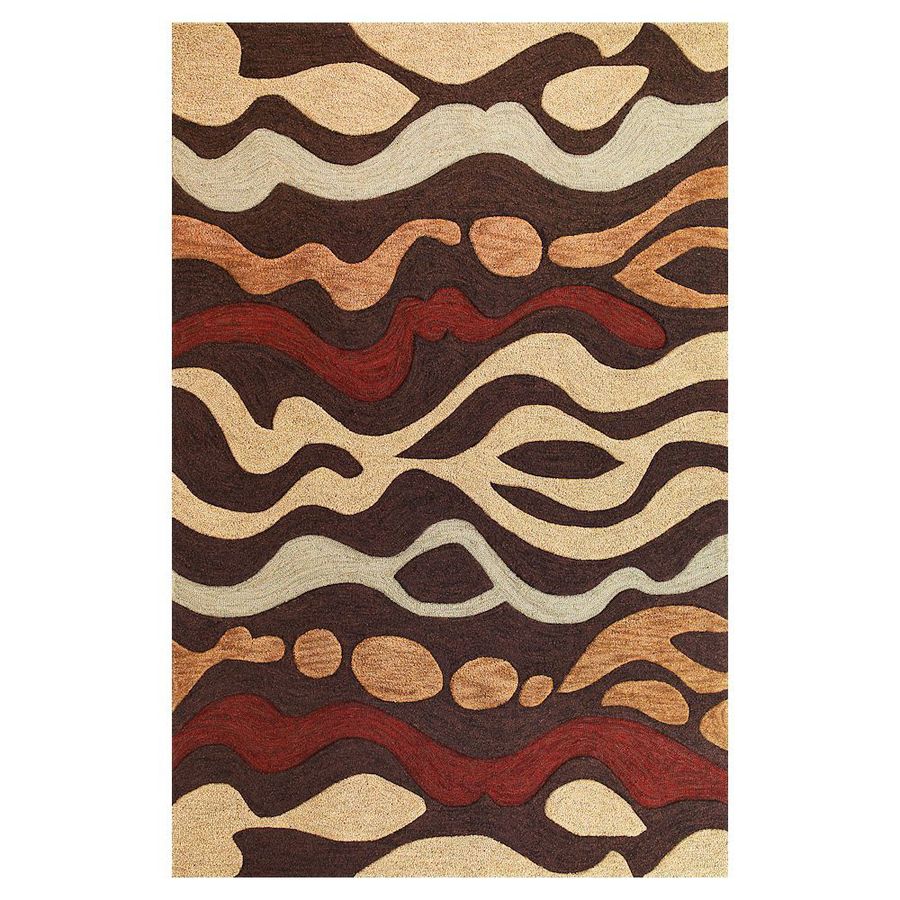 KAS Rugs MIA210433X53 Trend Setter 3 X 5 (ft) Geometric Throw Rug