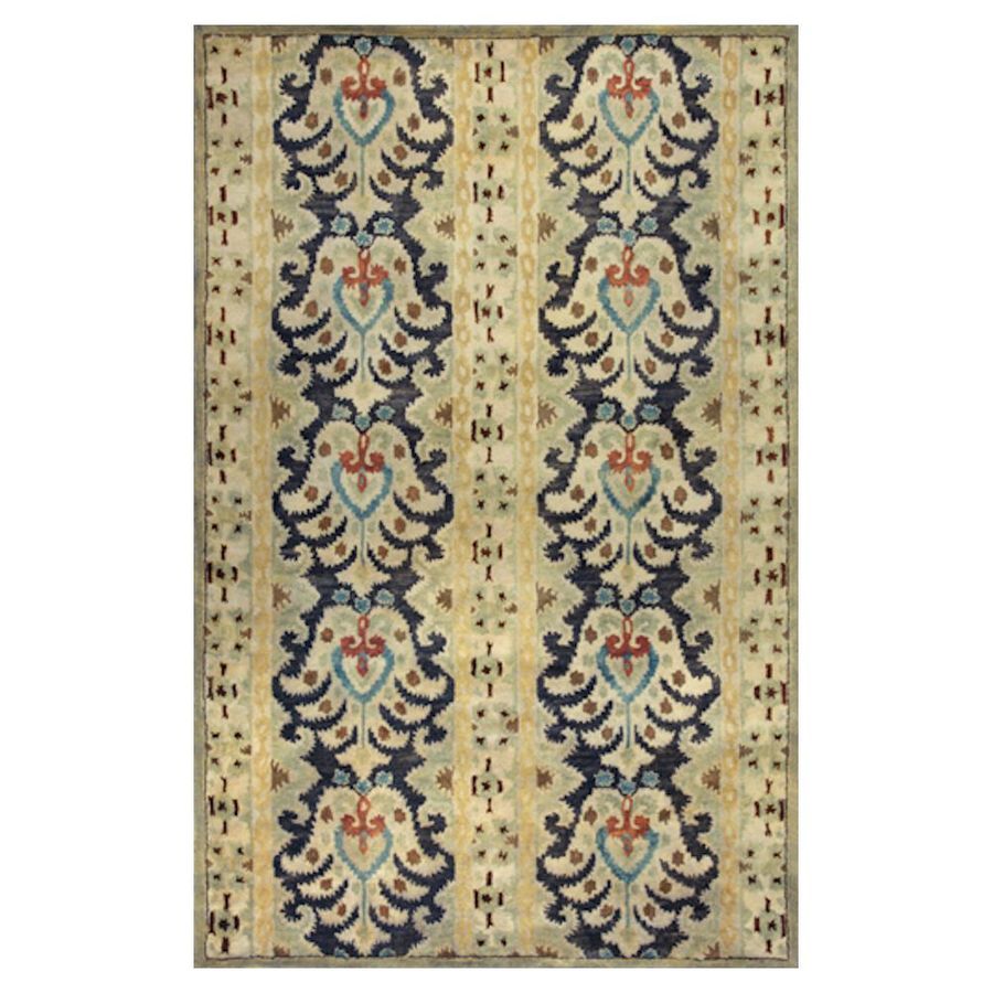 KAS Rugs TAP68145X8 Ikat Style 5 X 8 (ft) Wool Area Rug