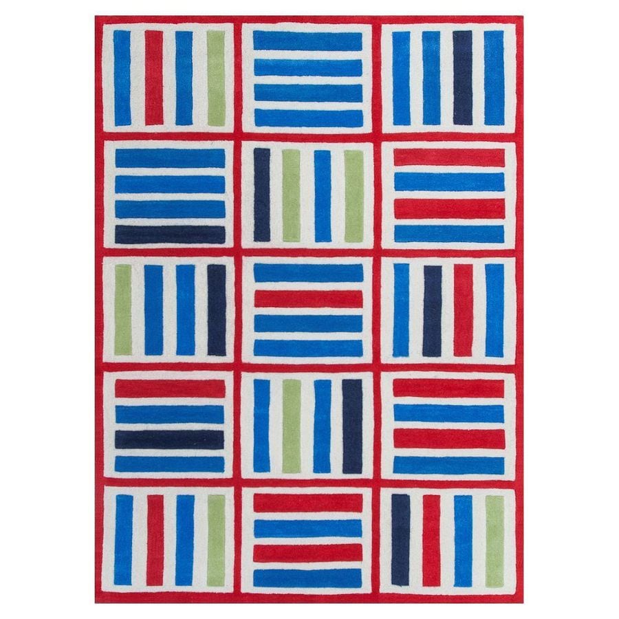 KAS Rugs KOZ055733X53 Playful Patterns 3 x 5 Geometric Throw Rug