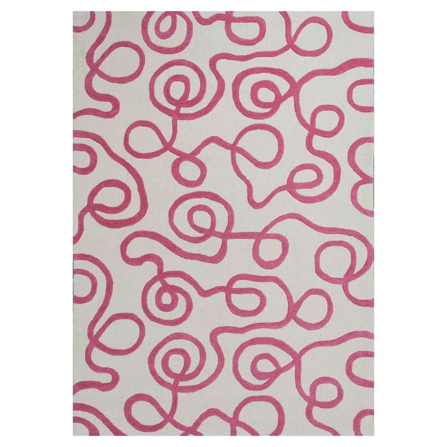 KAS Rugs KOZ05555X7 Playful Patterns 5 X 7 (ft) Cream/Beige/Almond Area Rug