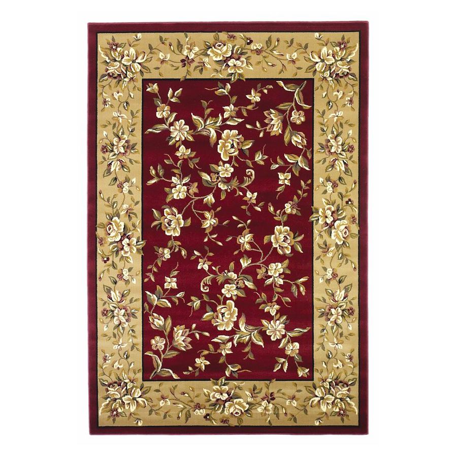 KAS Rugs Red Indoor Oriental Area Rug