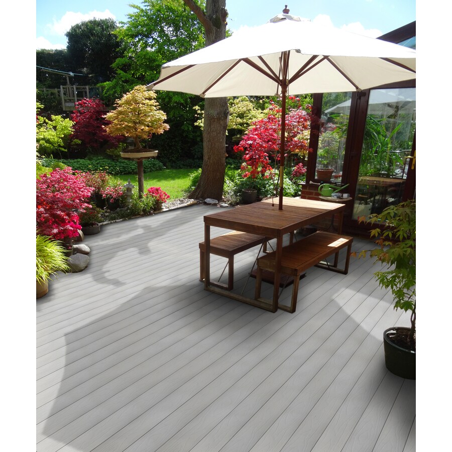 ChoiceDek Premium CoolDeck Gray Composite Deck Board at