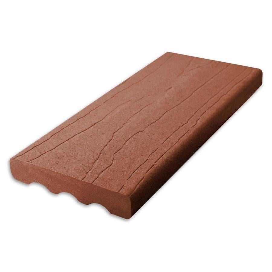 Choicedek Choicedeck 12 Ft Redwood Composite Deck Board At Lowes Choicedek Choicedeck 12 Ft Redwood Composite Deck Board